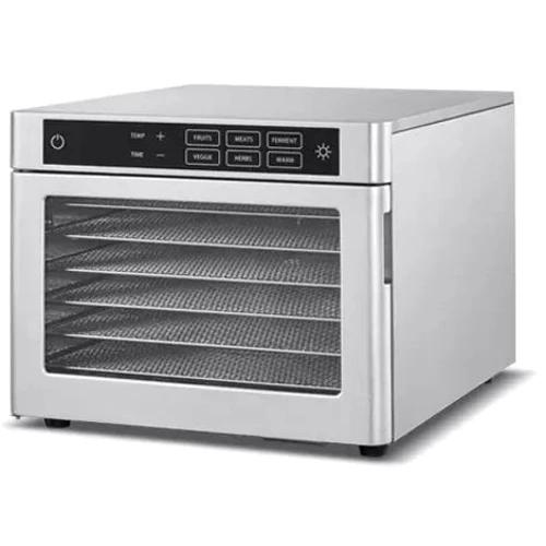 Сушарка для фруктів та овочів Tekhniko DH-06F-SS (6 лотків 30х28 см)