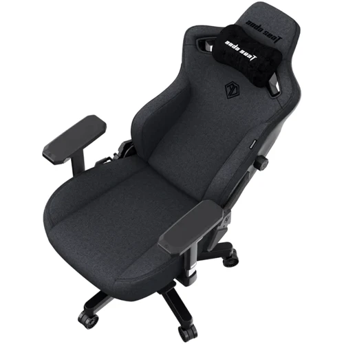 Кресло игровое Anda Seat Kaiser 4 Dark gray Fabric Size L фото 5