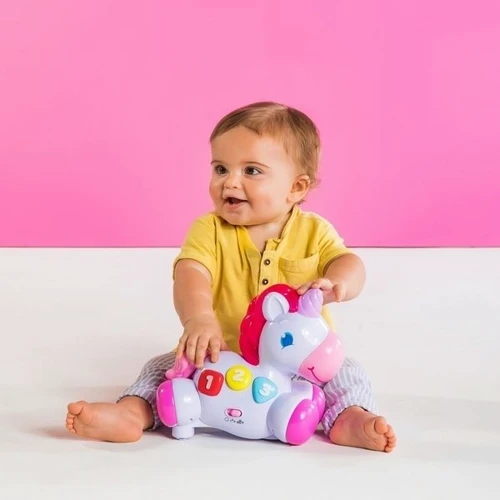Игрушка музыкальная Bright Starts Rock & Glow Unicorn (10307)