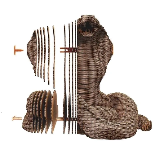 Картонний конструктор Cartonic 3D Puzzle COBRA: Кількість фрагментів, шт 141