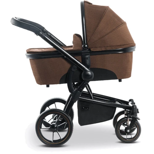 Универсальная коляска 2 в 1 Moon Kombi COOL Chocolate (63840200-005): Ширина шасси 61.5 см