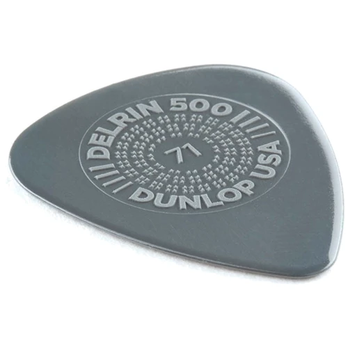 Медиатор Набор медиаторов DUNLOP 450P.71 Prime Grip Delrin 500 Player's Pack 0.71: Форма медиатора Standard