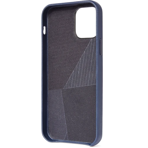Чохол для iPhone Decoded Leather Blue (D20IPO54BC2NY) for iPhone 12 mini: Матеріали шкіра