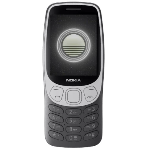 Мобильный телефон Nokia 3210 Dual Grunge Black (UA UCRF): Дисплей 2.4" TFT, 320х240 точек