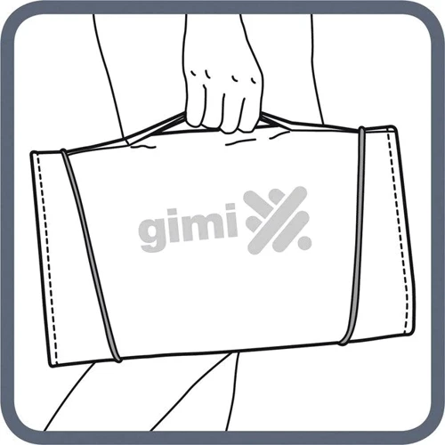 Сумка-тележка Gimi Brava Plus Blue 38 л (928402)