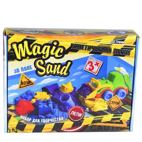 Набор для творчества Strateg Magic sand Трактор 5 формочек (51201): Производитель Strateg