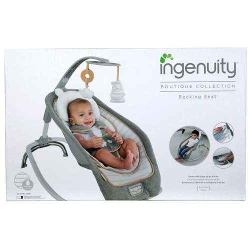 Крісло-гойдалка Ingenuity Boutique Collection Bella Teddy (10986): Тип крісло качалка