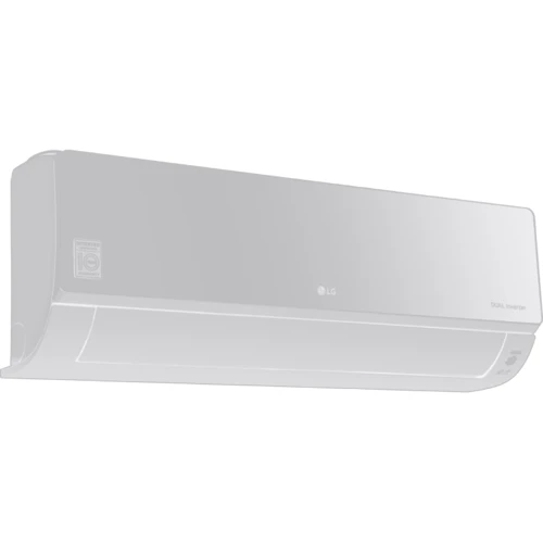 Кондиционер LG Artcool Mirror AC12BK: Вид установки внутреннего блока настенный