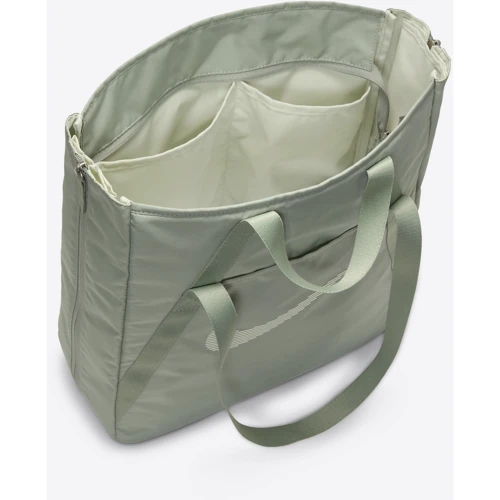 Сумка женская Nike NK Gym Tote 28L серая 41x33x13 см (DR7217-370): Материал полиэстер