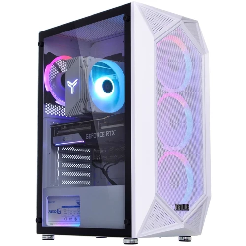Персональный компьютер (ПК) ARTLINE Gaming X75WHITE Windows 11 Home (X75WHITEv83Win): Оперативная память 16GB DDR4-3600 Gaming