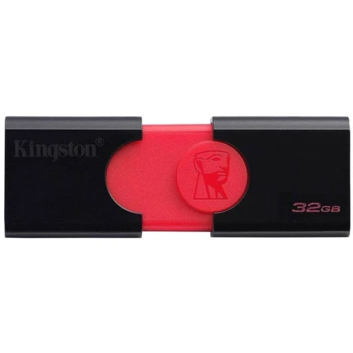 USB-флешка Kingston 32GB DataTraveler 106 USB 3.0 Black/Red (DT106/32GB) фото 5
