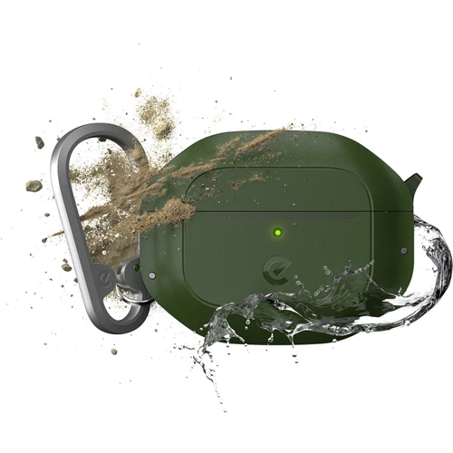 Чехол KeyBudz Element Series Waterproof Forest Green (AP3_S6_FGN) for Apple AirPods 3 фото 3
