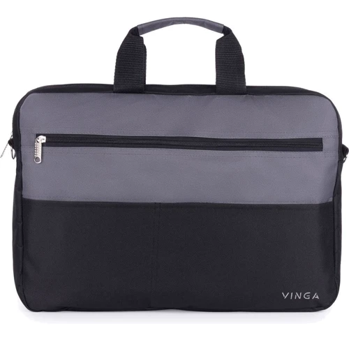 Сумка для ноутбуков Vinga 15.6" Black/Grey (NB177GB): Форм-фактор 15.6"