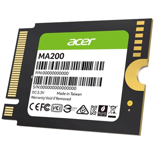 Acer MA200 512 GB (BL.9BWWA.153): Форм-фактор M.2 (2230)