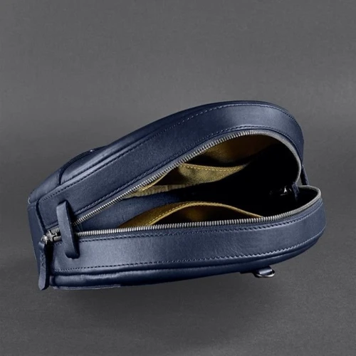 Жіноча сумка через плече BlankNote темно-синя (BN-BAG-30-navy-blue): Стиль Повсякденний (Casual)