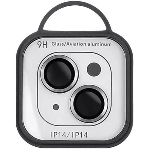 Захисне скло для iPhone Epik Metal Classic Silver для Camera iPhone 15 / 15 Plus: Тип захисту екрана на камеру