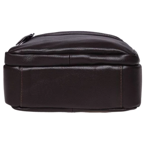Mужская сумка планшет Keizer коричневая (K11029-dark-brown): Фактура Гладкая, Матовая