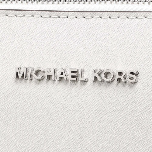 Жіноча сумка тоут Michael Kors біла (889154941489): Застібка Механічна