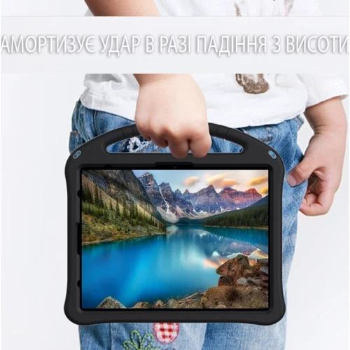Аксессуар для iPad BeCover Protected Cover Black for iPad Air 13 (2024 / 2025) (711871): Особенности с подставкой, противоударный, отделение для стилуса, Надежная защита от царапин и загрязнений