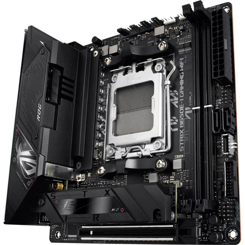 ASUS ROG STRIX B650E-I GAMING WIFI: Разъемы на задней панели USB 3.2 Gen 1, USB 3.2 Gen 2, USB 2.0, S/PDIF (Оптический)