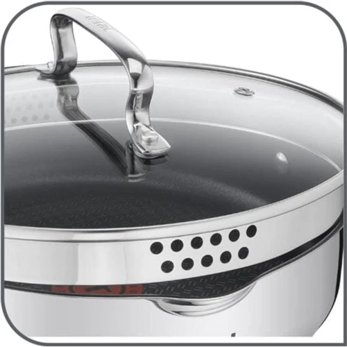Кастрюля Tefal Duetto+ 5 л 24 см (G7194656): Материал корпуса Нержавеющая сталь