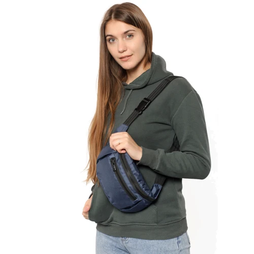 Мужская поясная сумка Sambag Tirso MKH синяя (80341015): Пол Мужской