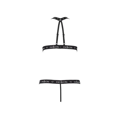Эротическое боди MIRAJANE BODY black XXL/XXXL - Passion Exclusive