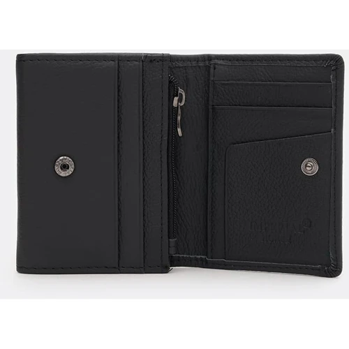 Женский кошелек Horse Imperial черный (K1022cbl-black): Формат кошелька Вертикальный