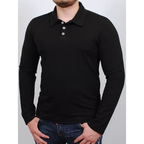 Поло PFProject Polo long 3XL чорне: Вид Поло