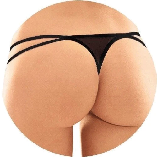 Женские стринги SoftLine - String 2304, M/L (black)