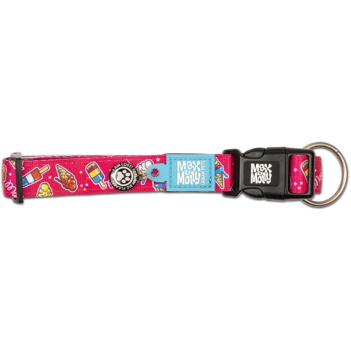 Ошейник Max & Molly Smart ID Collar - Magical/L для собак (4894512052703): Цвет красный