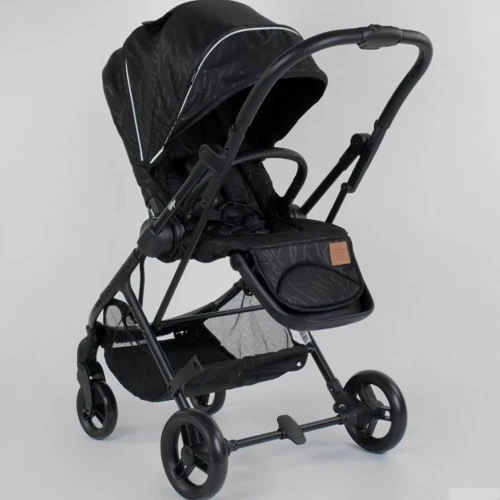 Коляска прогулочная JOY Liliya 61755 Черный: Возможность установки люльки нет