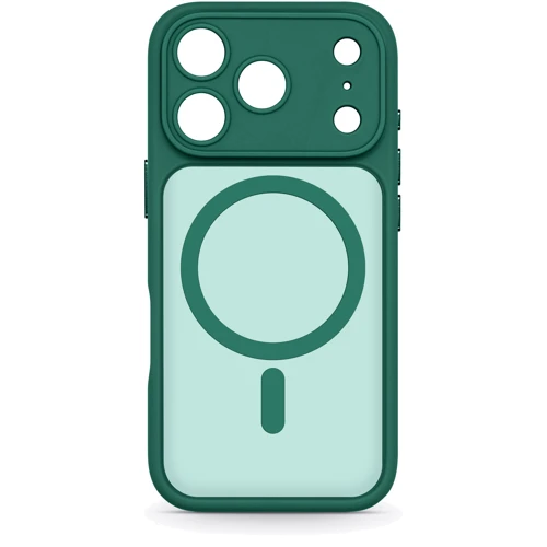 Чехол для iPhone ArmorStandart Lush MagCase Dark Green for iPhone 17 Pro (ARM87491)