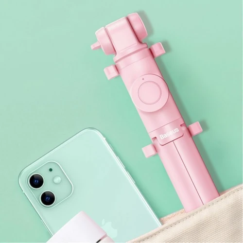 Baseus Fully Folding Bracket Lovely Pink with Bluetooth (SUDYZP-E04) фото 7