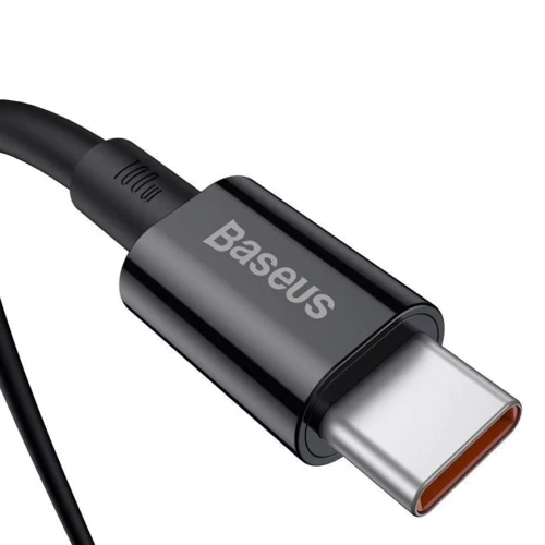 Кабель Baseus Cable USB-C to USB-C Superior Series PD 100W 1m Black (CATYS-B01): Тип USB-C - USB-C