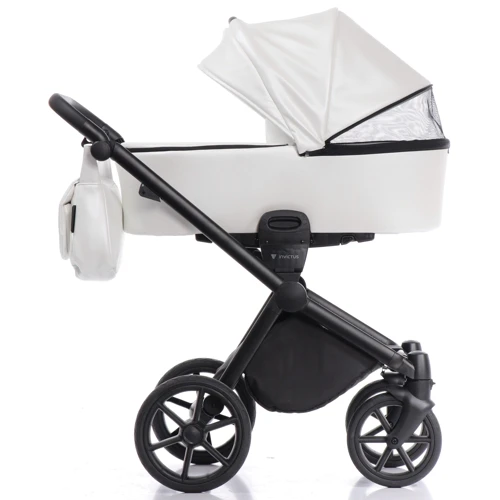 Коляска універсальна 2 в 1 Invictus V-Dream LUX 08 White with Black (71409): Можливість встановлення люльки есть