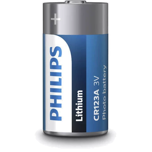 Philips 16340 (CR-123A) bat(3B) Lithium 1шт (CR123A/01B) фото 1