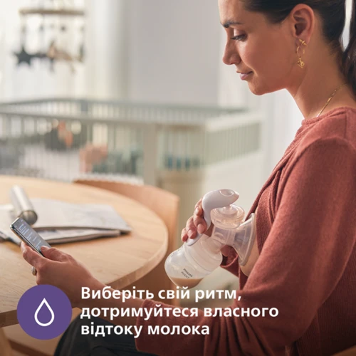 Набор для сцеживания Philips AVENT Молокоотсос механический + аксессуары (SCF430/16): Тип одинарный