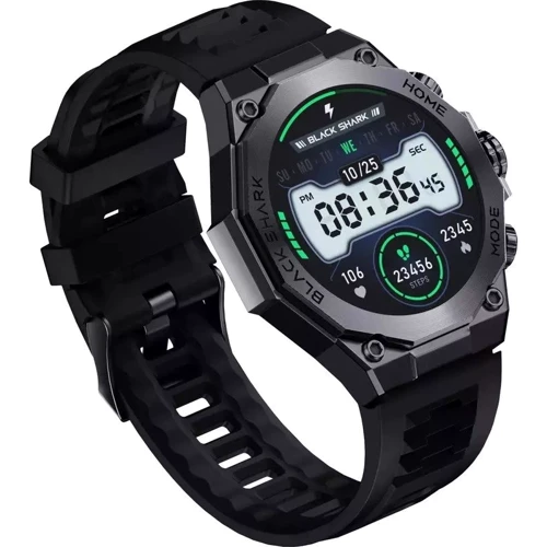 Смарт-часы Black Shark S1 Pro Black (UA): Дисплей 1.43" AMOLED (466x466)