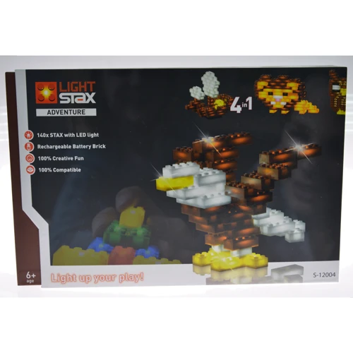 Конструктор Light Stax Adventure с LED подсветкой (LS-S12004)