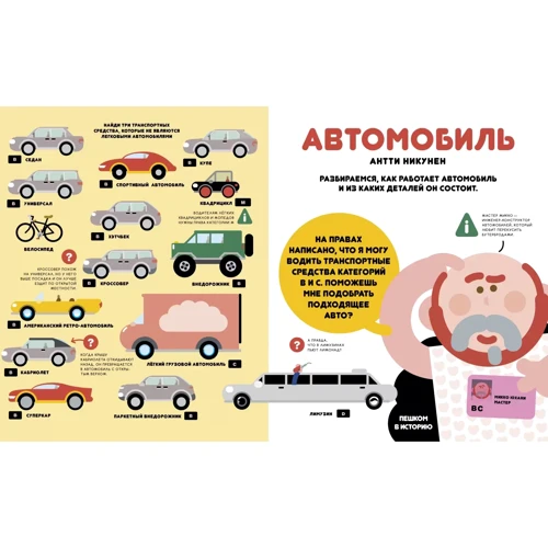 Антті Нікунен: Вчимося разом з Оллі та Моллі. Автомобіль: Кількість сторінок 40