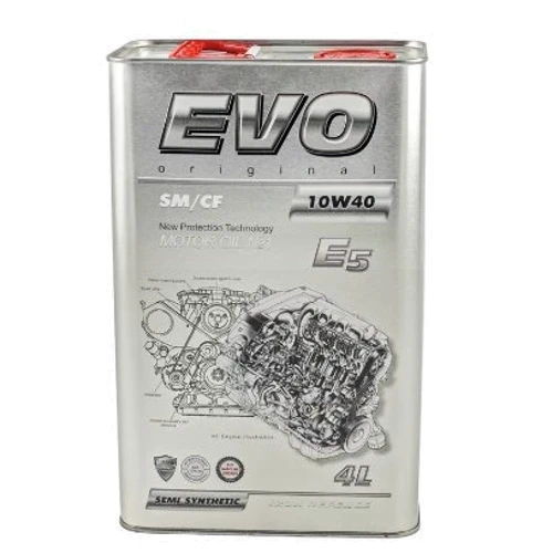 Моторна олива EVO lubricants EVO E5 10W-40 4л