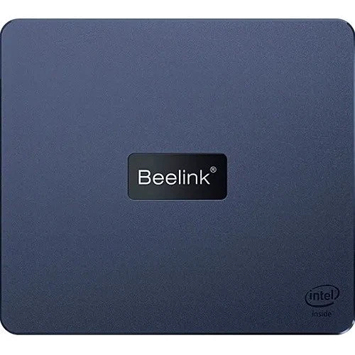 Персональный компьютер (ПК) Beelink Mini S 8/256Gb, Celeron N5095, Windows 11 Pro (9B.EU2290824K70): Размеры 280 г