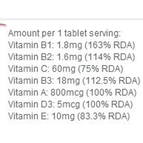 MyProtein Daily Vitamins 180 tabs: Пол Унисекс
