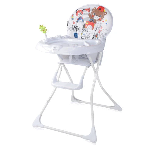 Стульчик для кормления Bertoni JOLLY (white racing friends)