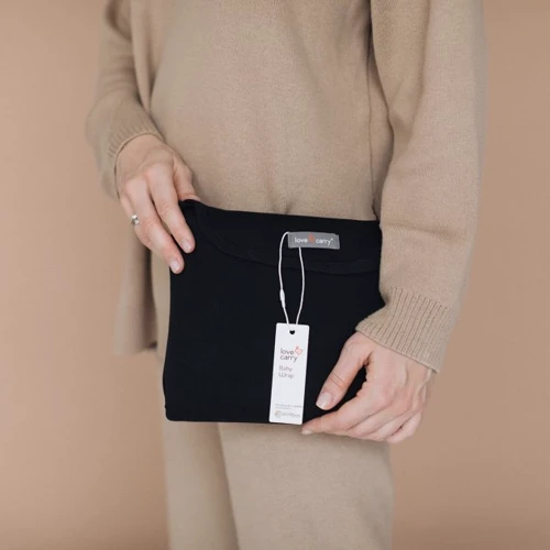 Слинг-шарф Love & Carry Нуар черный (LC452)