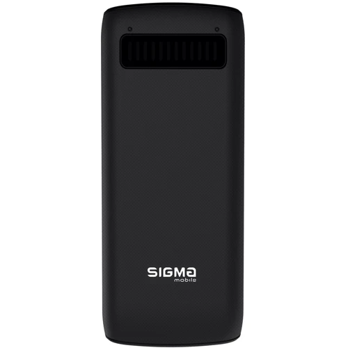 Мобильный телефон Sigma mobile X-style 34 NRG TYPE-C Black (UA UCRF): Дисплей 2.4'' (240x320)