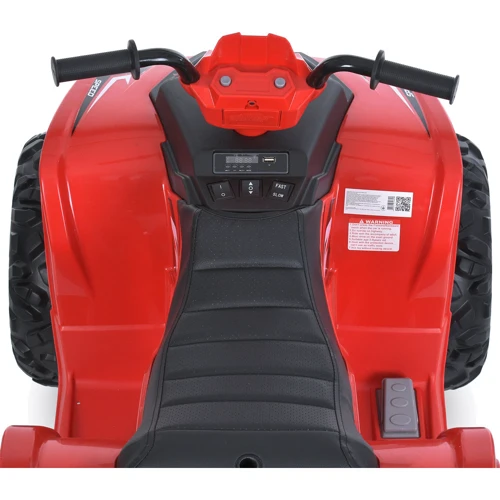 Дитячий електромобіль Bambi Квадроцикл червоний (M 6060EL-3(24V))