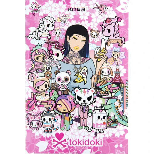 Блокнот Kite Tokidoki А5 64 листи (TK23-193-1)