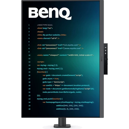 Монитор BenQ RD280U (9H.LM1LJ.TBE): Частота обновления экрана, Гц 60
